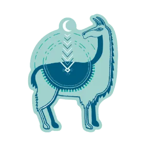 NOSO - Llama by Vela (2.5"x3")