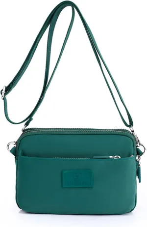 NOTAG Nylon Crossbody Purses Multipockets Shoulder Bags for Girls Daily Handbags Small Purses for Dog Walking