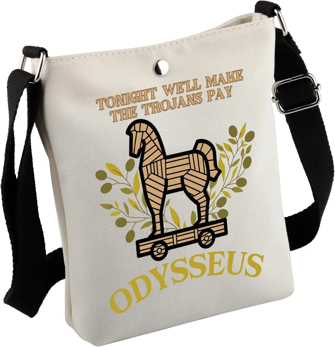 Odysseas Troy Inspired Gift Odysseas Lover Gift Musical Ancient Greece Crossbody Bag Greek Mythology Gift