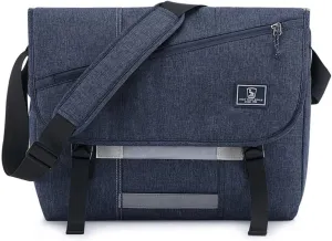 OIWAS Messenger Bag for Men, 15.6 Inch Laptop Crossbody Bags Women Casual Satchel Shoulder Bag College Travel Office Briefcase