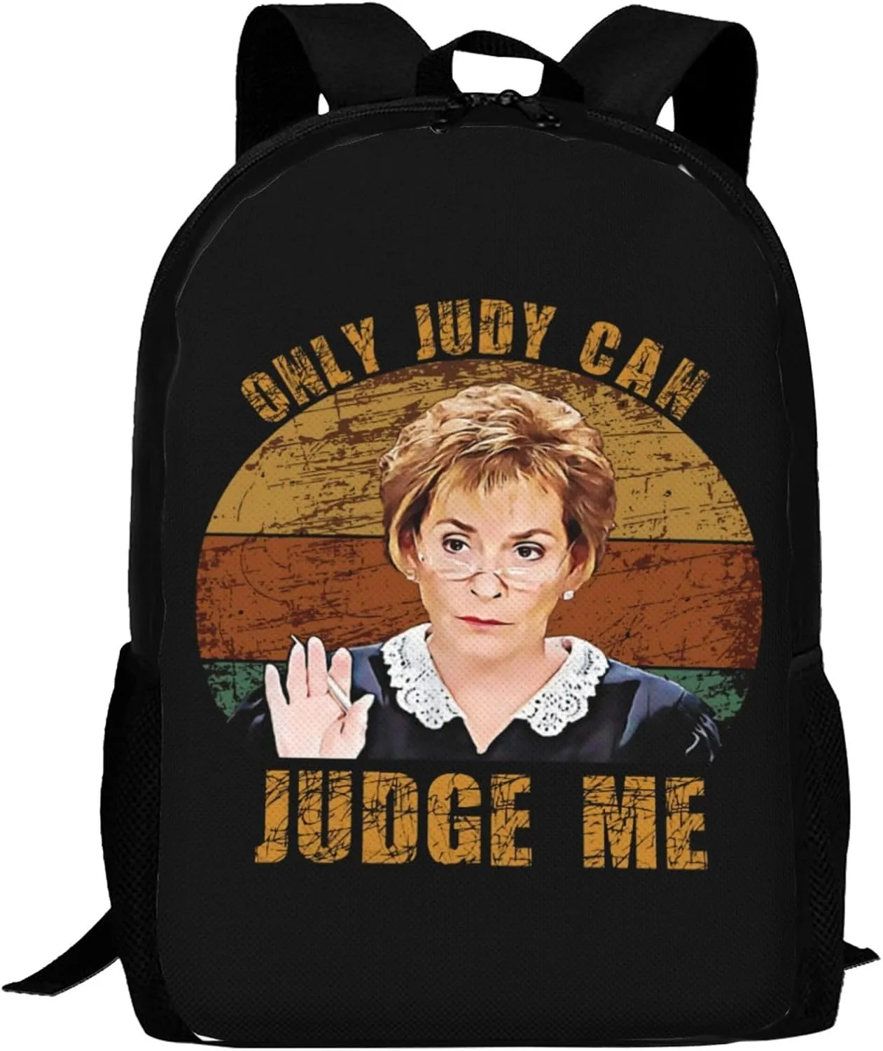 Only Judy Can Judge Me Backpack Lightweight Large Capacity Laptop Backpack Travel Backpacks for Unisex