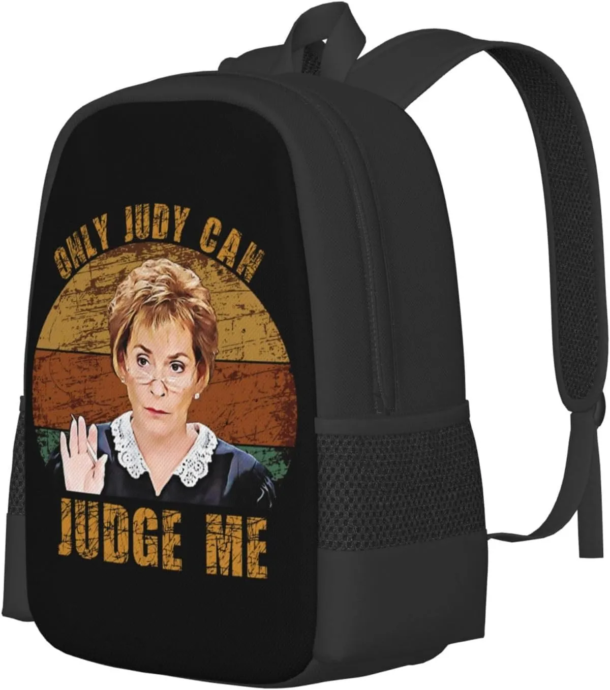 Only Judy Can Judge Me Backpack Lightweight Large Capacity Laptop Backpack Travel Backpacks for Unisex