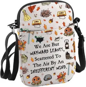 OTGW Cartoon Inspired Gift We are But Wayward Leaves Crossbody Bag OTGW Fans Gift