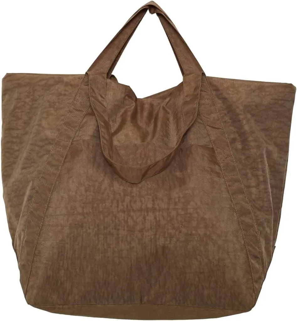 Oversized Handbag - Tokyo-Inspired Lightweight Tote with Spacious Pockets for Travel, Shopping & Everyday Use