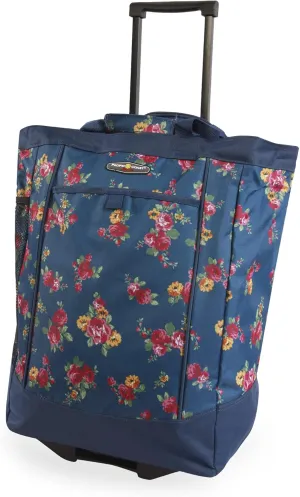 Pacific Coast Signature Large Rolling Shopper Tote Bag