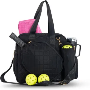 Pickleball Bags for Women with Fence Hook | Durable Womens Pickleball Bag Tote | Versatile Pickleball Bag for Men and Women