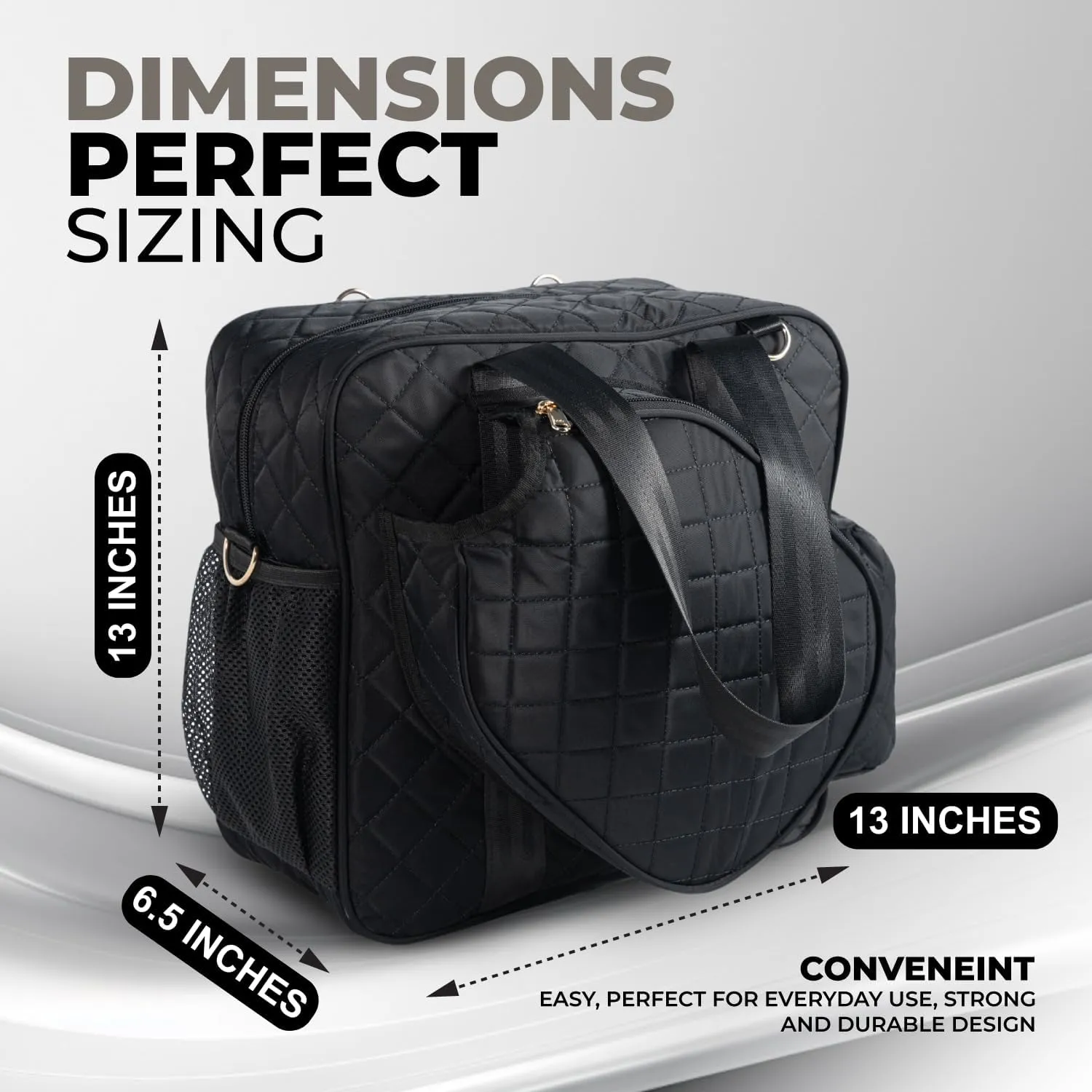 Pickleball Bags for Women with Fence Hook | Durable Womens Pickleball Bag Tote | Versatile Pickleball Bag for Men and Women
