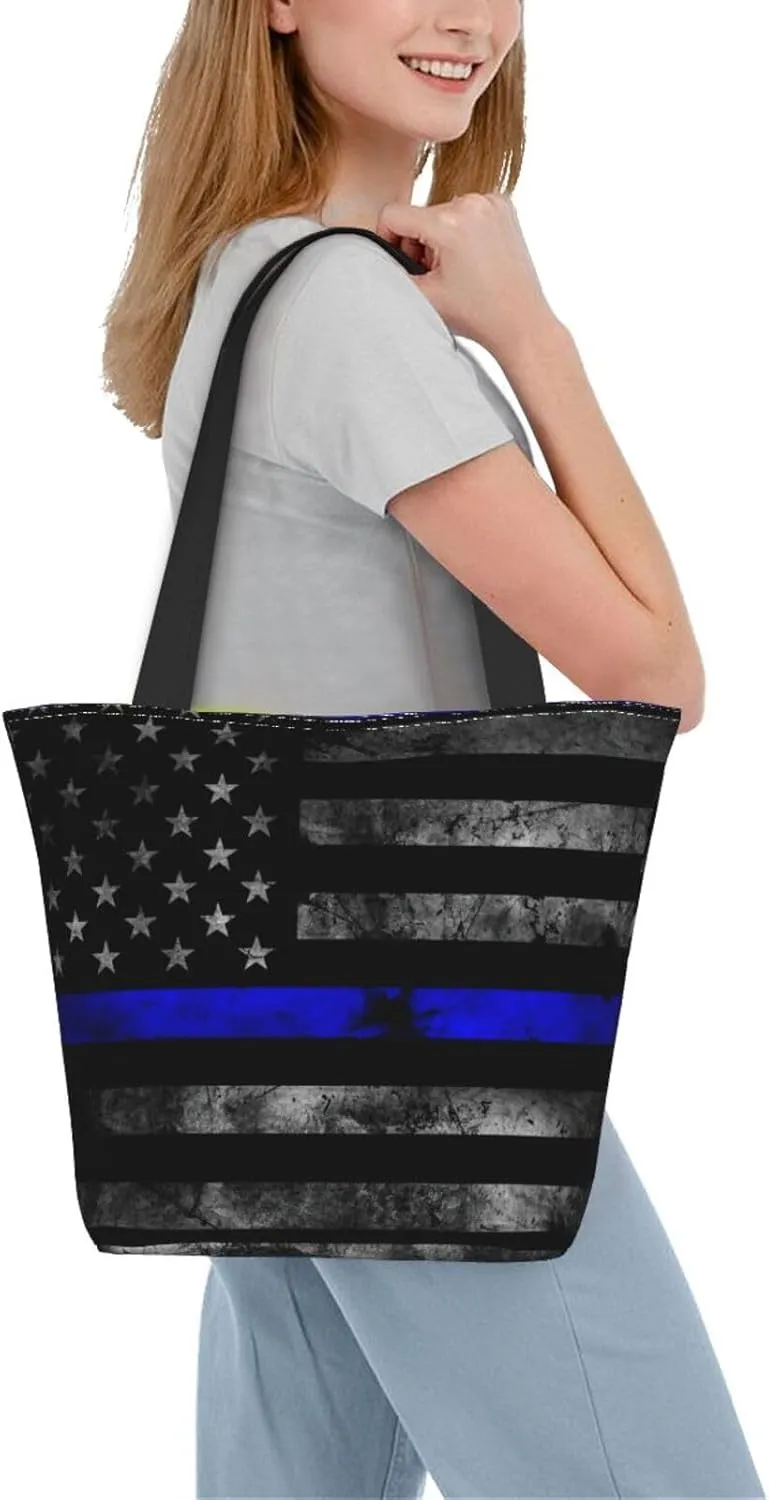 Polish Flag Poland Polska Women's Tote Bag Shoulder Bag Shopping Handbag Large Capacity Handbag With Zipper