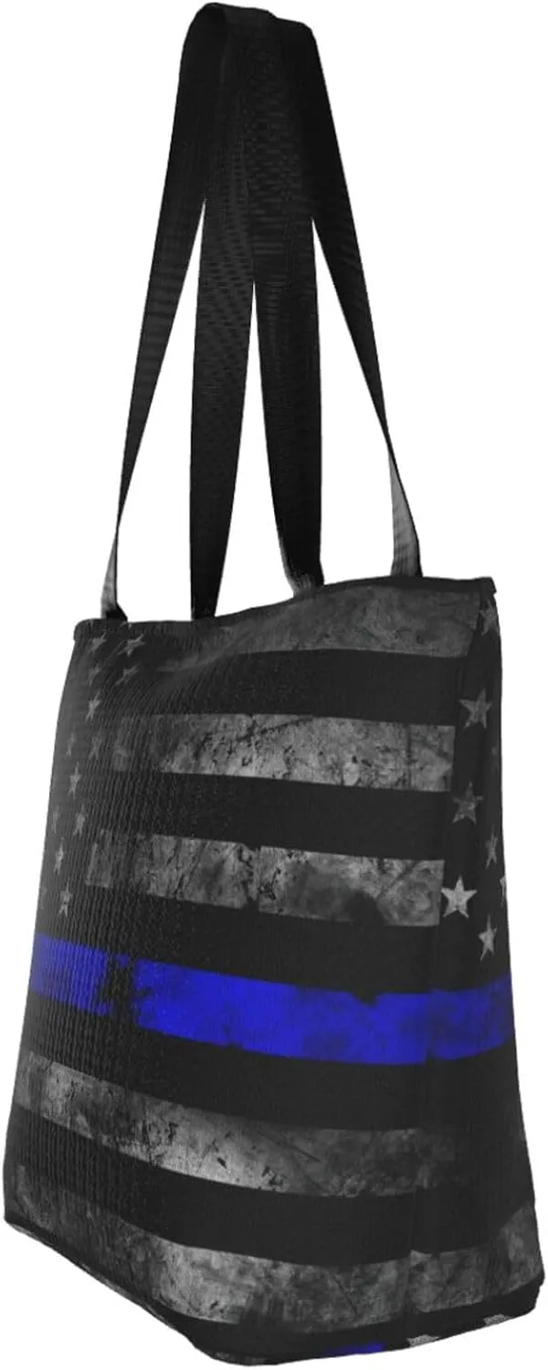 Polish Flag Poland Polska Women's Tote Bag Shoulder Bag Shopping Handbag Large Capacity Handbag With Zipper