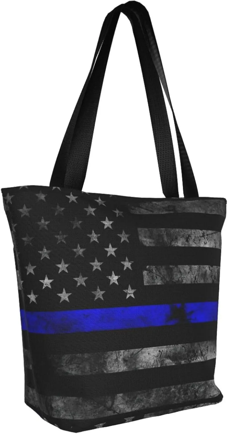 Polish Flag Poland Polska Women's Tote Bag Shoulder Bag Shopping Handbag Large Capacity Handbag With Zipper