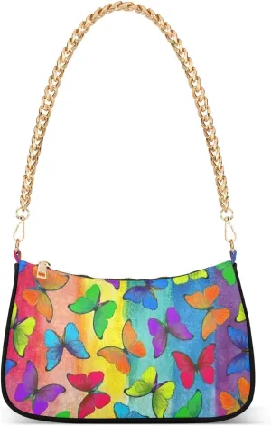 Polyester Shoulder Purses for Women,Fashion Shoulder Bag Purse Womens Crescent Crossbody Bag
