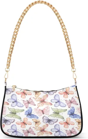 Polyester Shoulder Purses for Women,Fashion Shoulder Bag Purse Womens Crescent Crossbody Bag