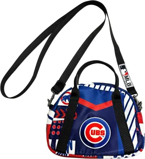 Pro Specialties Group Chicago Cubs Sling Purse, Licensed Gift Merch for Cubs Fans TM1851 (Street Series Adult Bags) Crossbody Bag: Water resistant Sling Bag Chicago Merchandise for Women