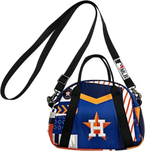 Pro Specialties Group Houston Astros Sling Purse, Licensed Gift Merch for Astros Fans TM1851 (Street Series Adult Bags) Crossbody Bag: Water resistant Sling Bag Houston Merchandise for Women