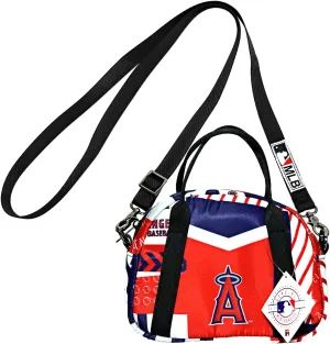 Pro Specialties Group Los Angeles Angels Sling Purse, Licensed Gift Merch for Angels Fans TM1851 (Street Series Adult Bags) Crossbody Bag: Water resistant Sling Bag Los Angeles Merchandise for Women