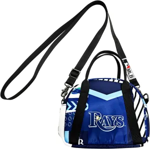 Pro Specialties Group Tampa Bay Rays Sling Purse - Licensed Gift Merch for Rays Fans: Water Resistant Crossbody Bag