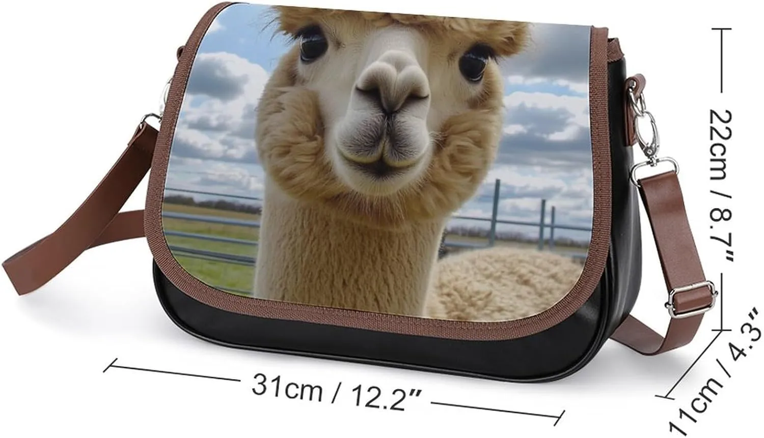PU Leather Small Crossbody Bag, Waterproof Shoulder Bag Travel Cellphone Purse Handbag