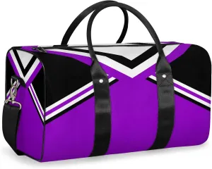 Purple Cheer Travel Duffle Bag for Women Men, Carry On Overnight Bag, Weekend Travel Duffel Tote Bags for Trips Sport Hospital