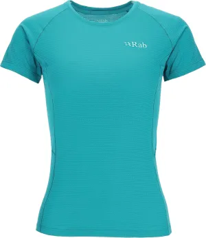 Rab Women's Sonic Tee - Lightweight Breathable Short-Sleeve T-Shirt for Trail Running & Hiking