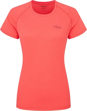 Rab Women's Sonic Tee - Lightweight Breathable Short-Sleeve T-Shirt for Trail Running & Hiking