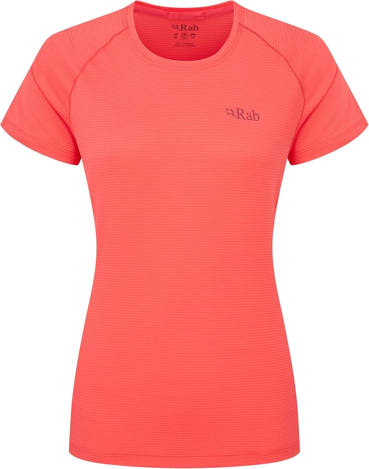 Rab Women's Sonic Tee - Lightweight Breathable Short-Sleeve T-Shirt for Trail Running & Hiking