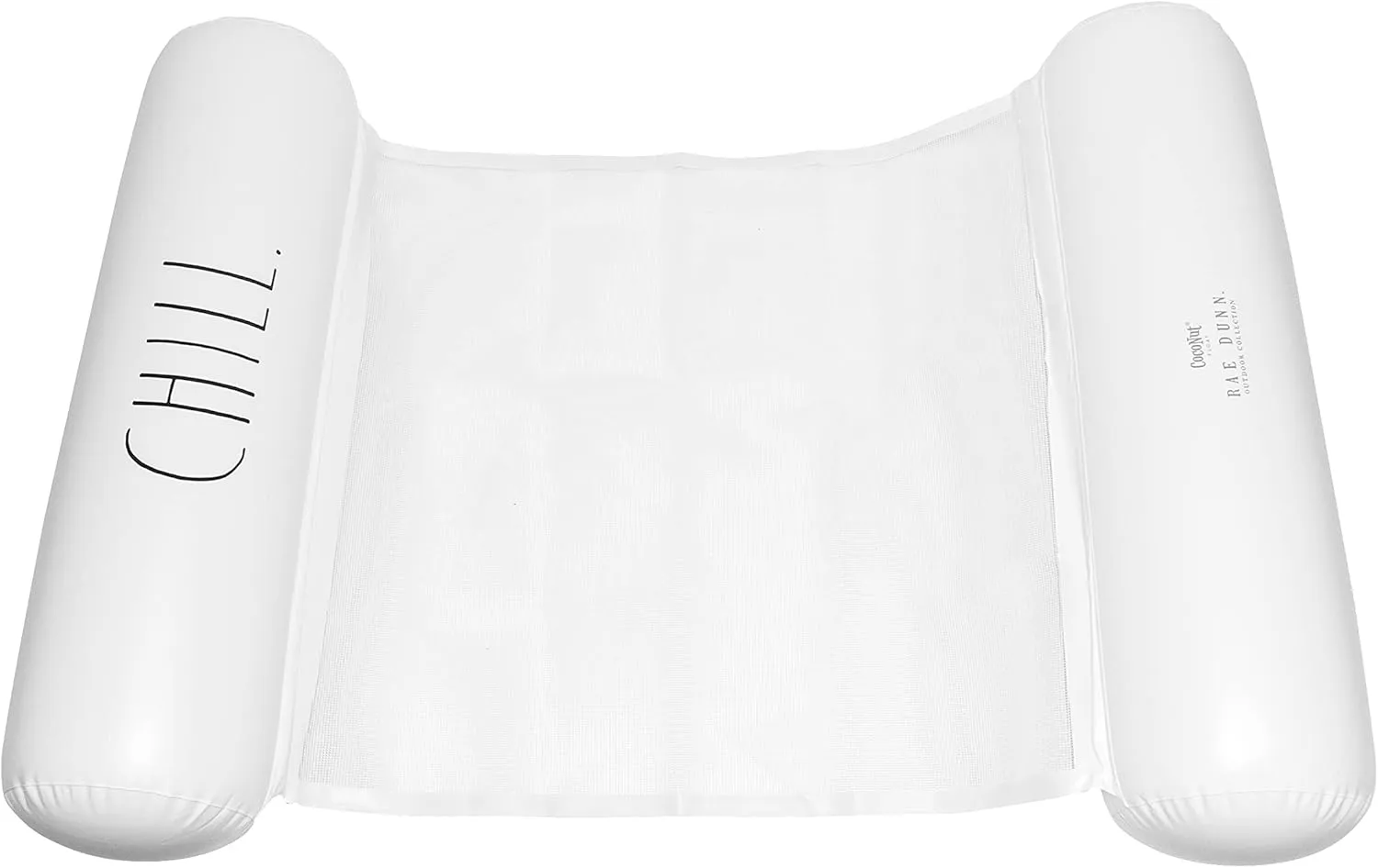 Rae Dunn x CocoNut Float Adult Hammock Float - Adult Size Multi-Purpose Inflatable Drifter, Saddle Float & Lounge Chair - Versatile Ride-On for Summer & Swim Parties