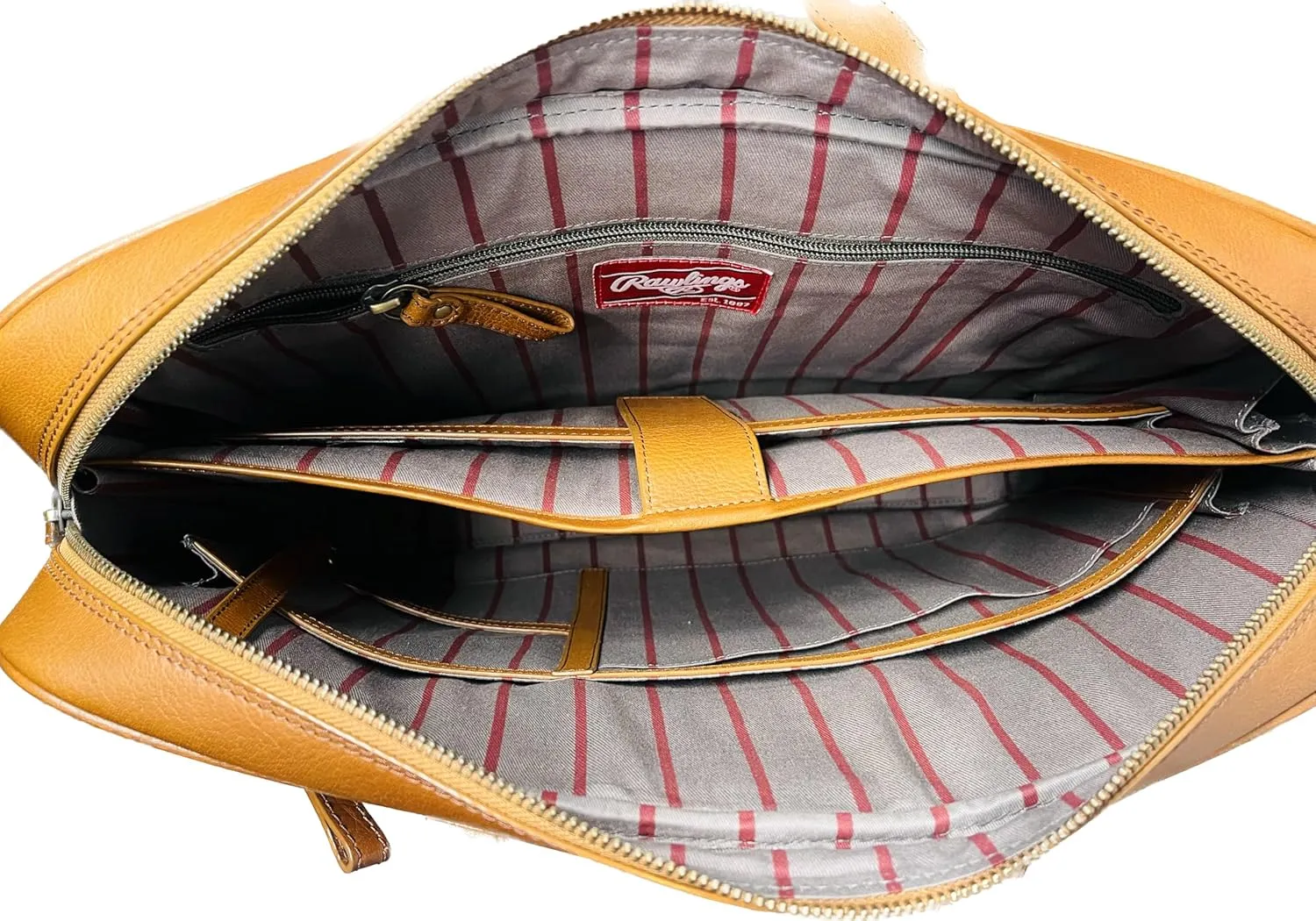 Rawlings | Men's Leather Messenger Briefcase Collection | Multiple Styles & Colors