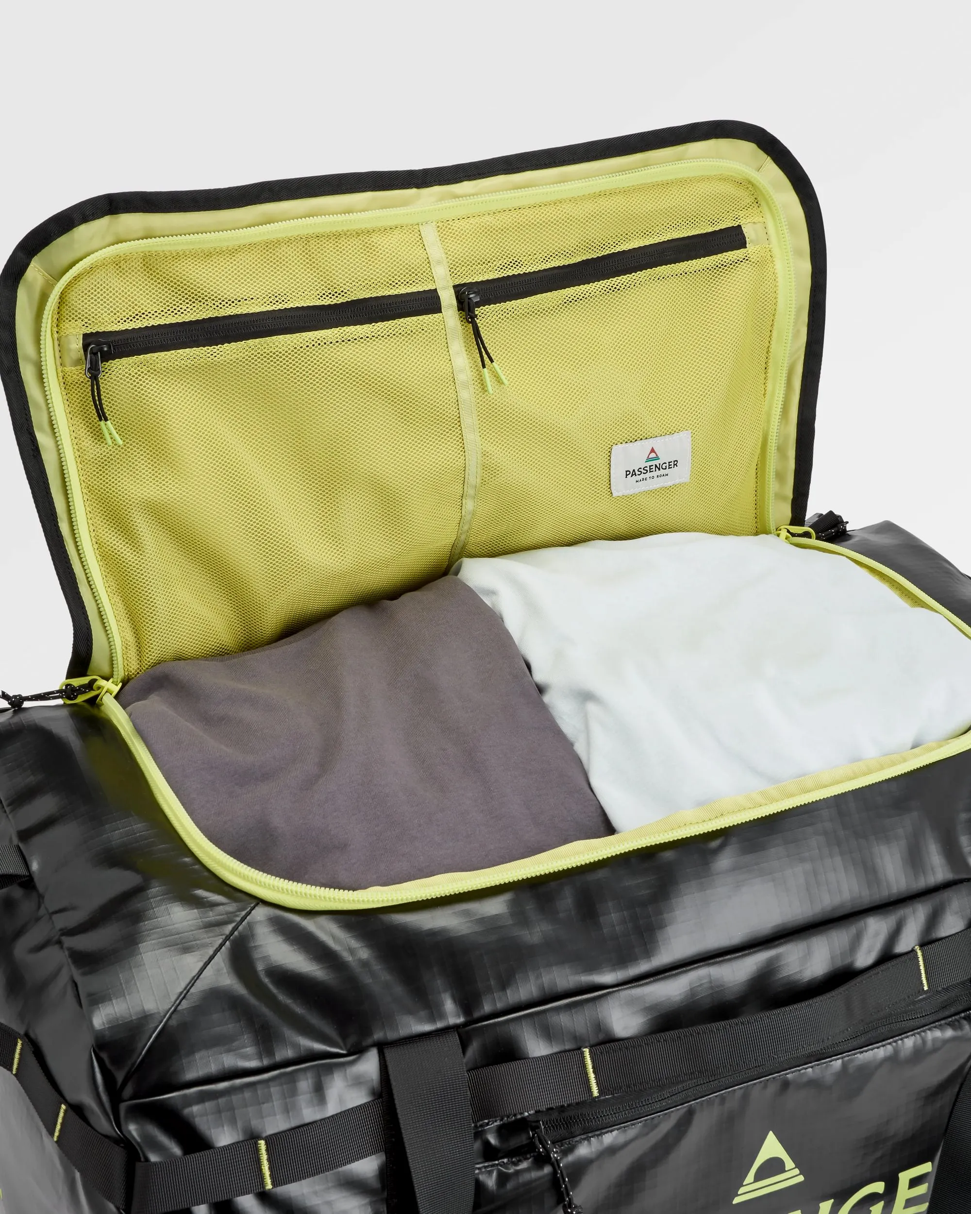 Roamer Recycled 80L Duffel Bag - Black