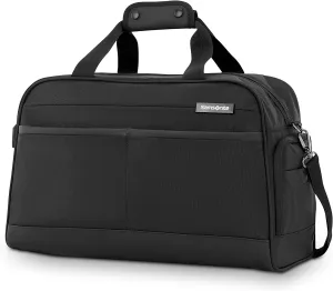 Samsonite Ascella 3.0 Softside Expandable Luggage with Spinner Wheels, Duffel, Black