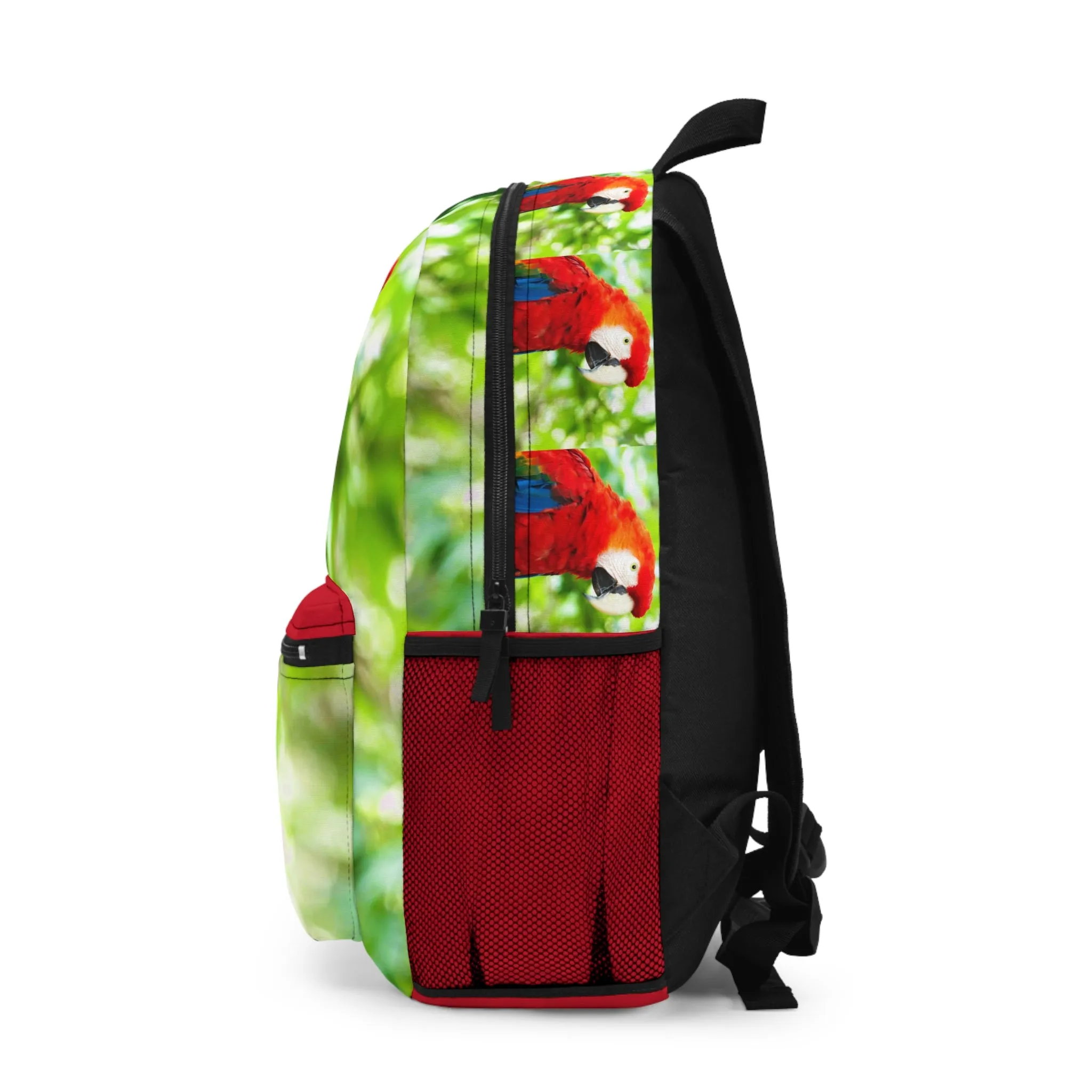 Scarlet Red Macaw Parrot Backpack