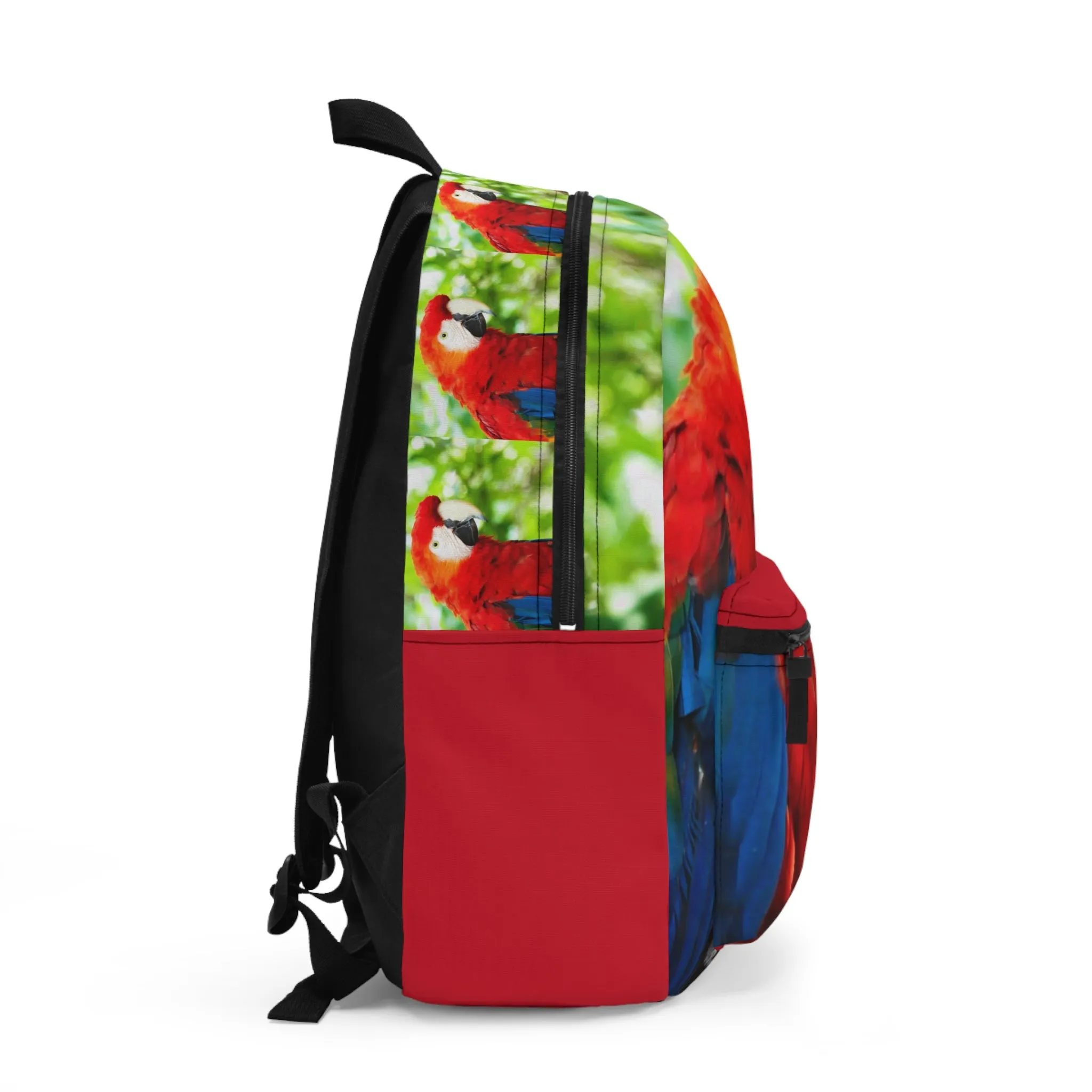 Scarlet Red Macaw Parrot Backpack