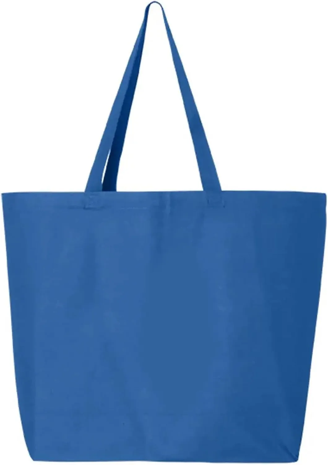 shop4ever Personalized Custom Design Your Own Jumbo Heavy Canvas Tote Reusable Shopping Bag