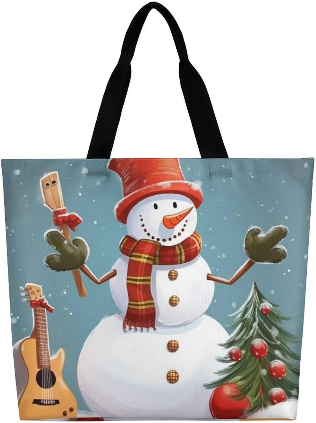 Shopping Bag for Women, Beach Sunrise Tote Bag, Large Capacity Shoulder Bags for Groceries Travel