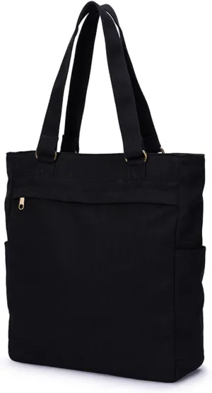 Shoulder Bag - Zip Top Tote Bag, Strong Water Resistance - Nylon Tote Bags for Women - Lightweight and Durable…