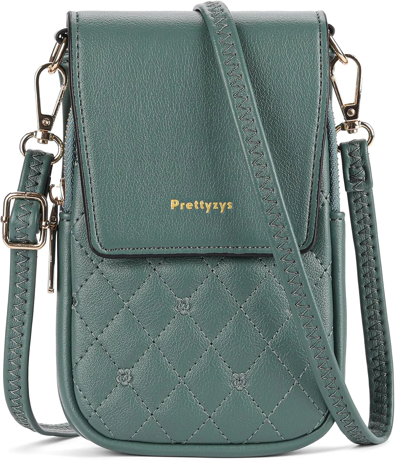 Small Crossbody Bags for Women Leather cell Phone Bag Wallet Purse with Credit Card Slots Adjustable Strap