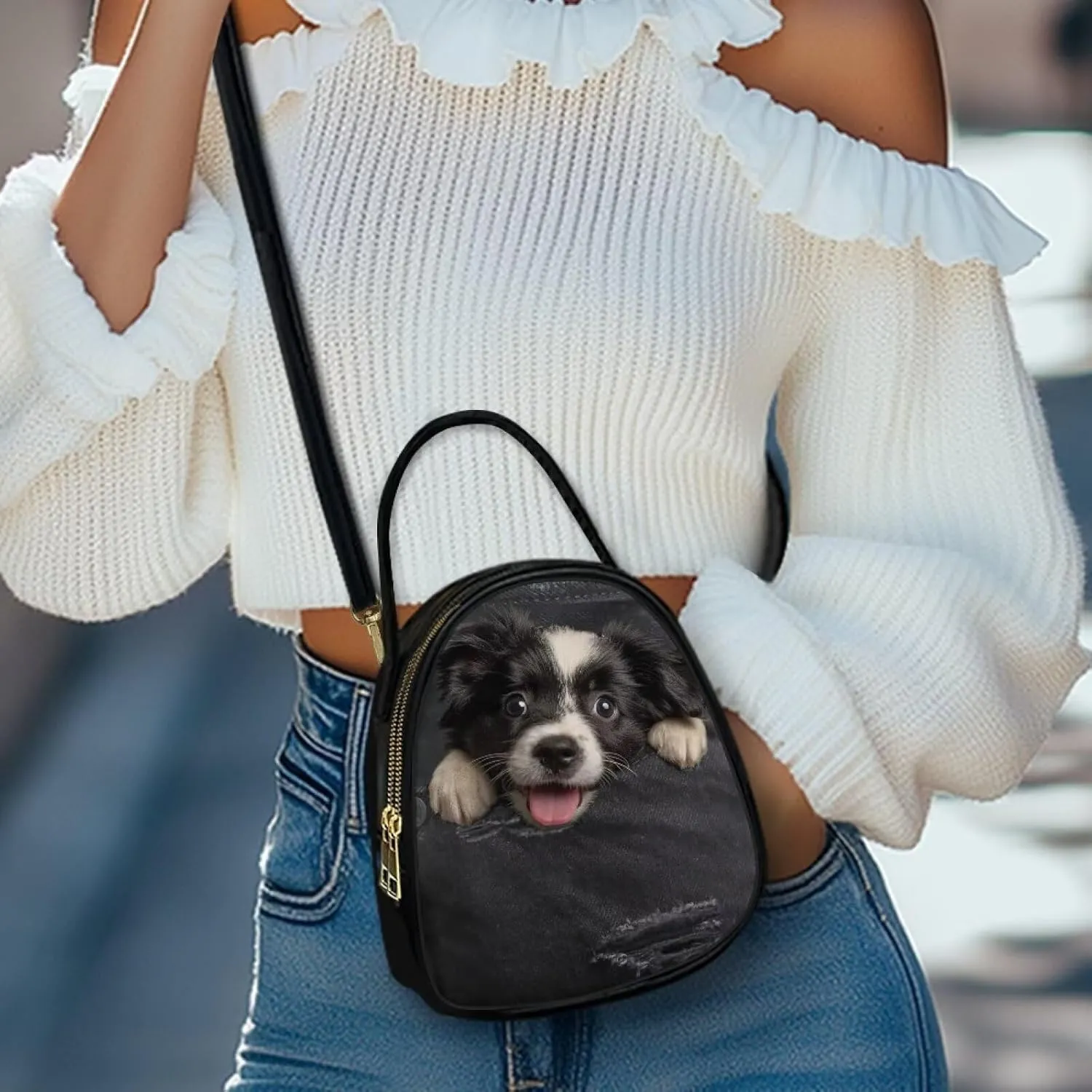 Small Crossbody Phone Bag for Women PU Leather Cross Body Purses, Small Messenger Handbag Wallet for Travel Casual