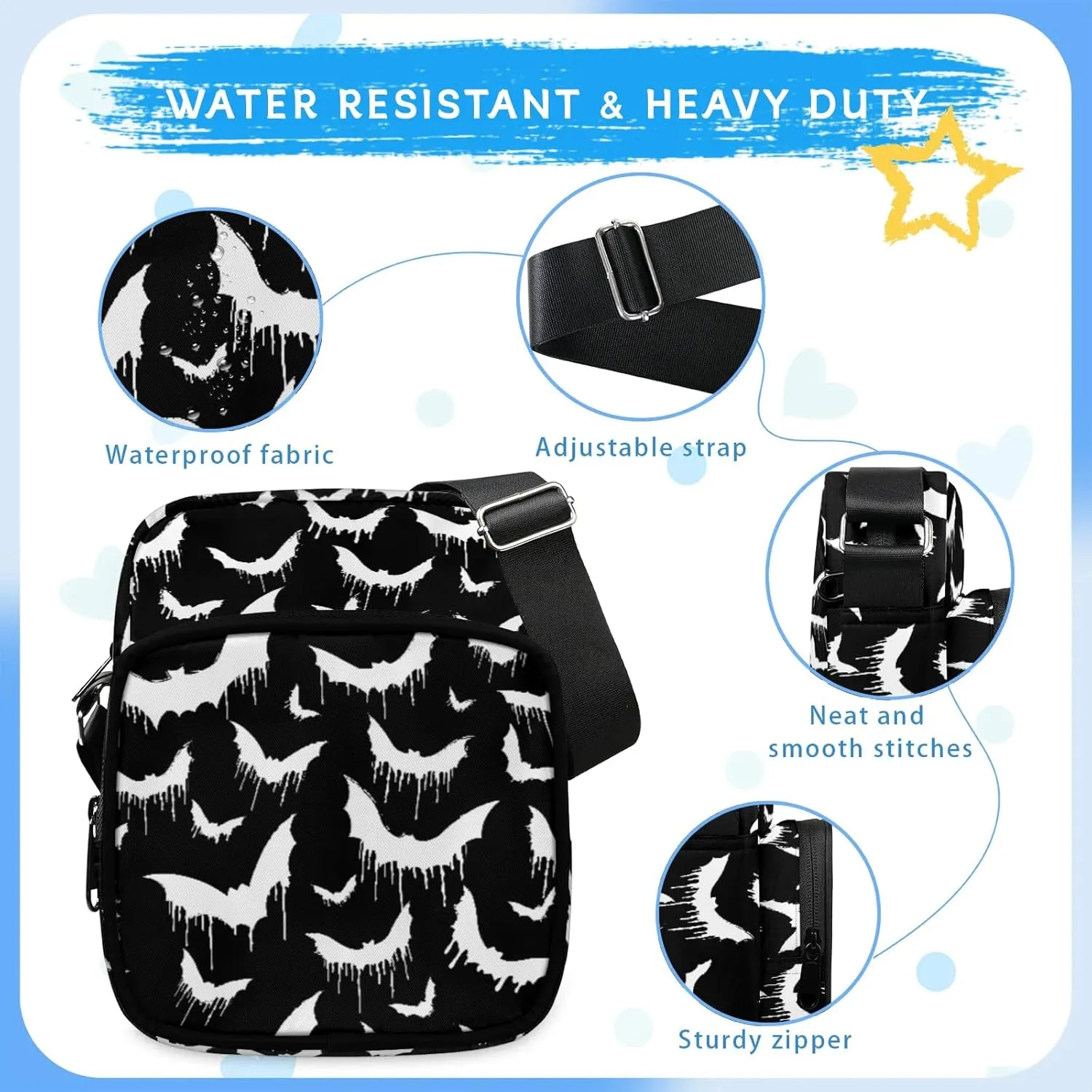 Small Crossbody Purses for Kids Age 4-12 Cute Little Messenger Bag Mini Shoulder Bag Wallet Purse for Boys Girls Travel