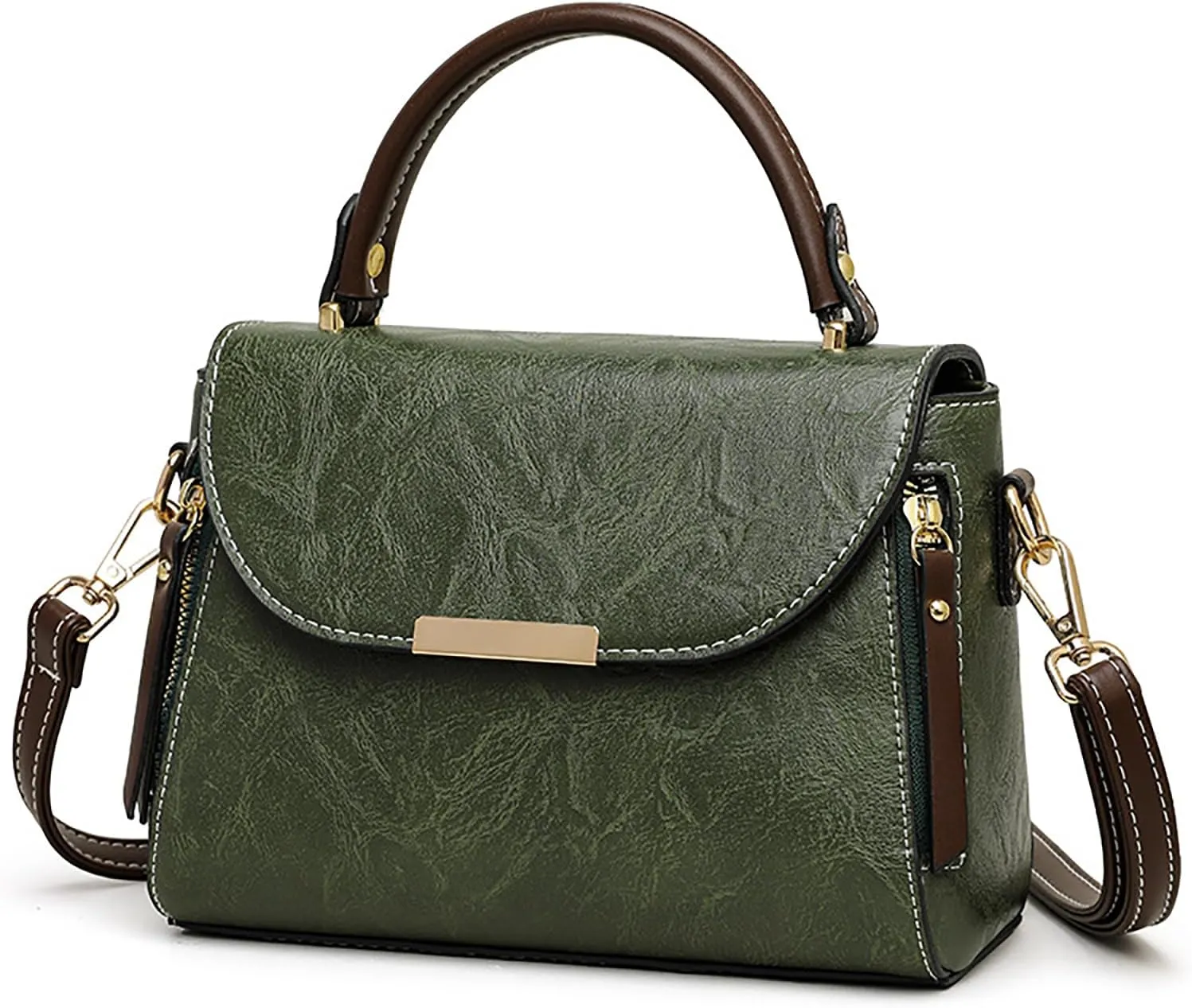Small Satchel Purses for Women with Top Handle Women's Crossbody Shoulder Handbags
