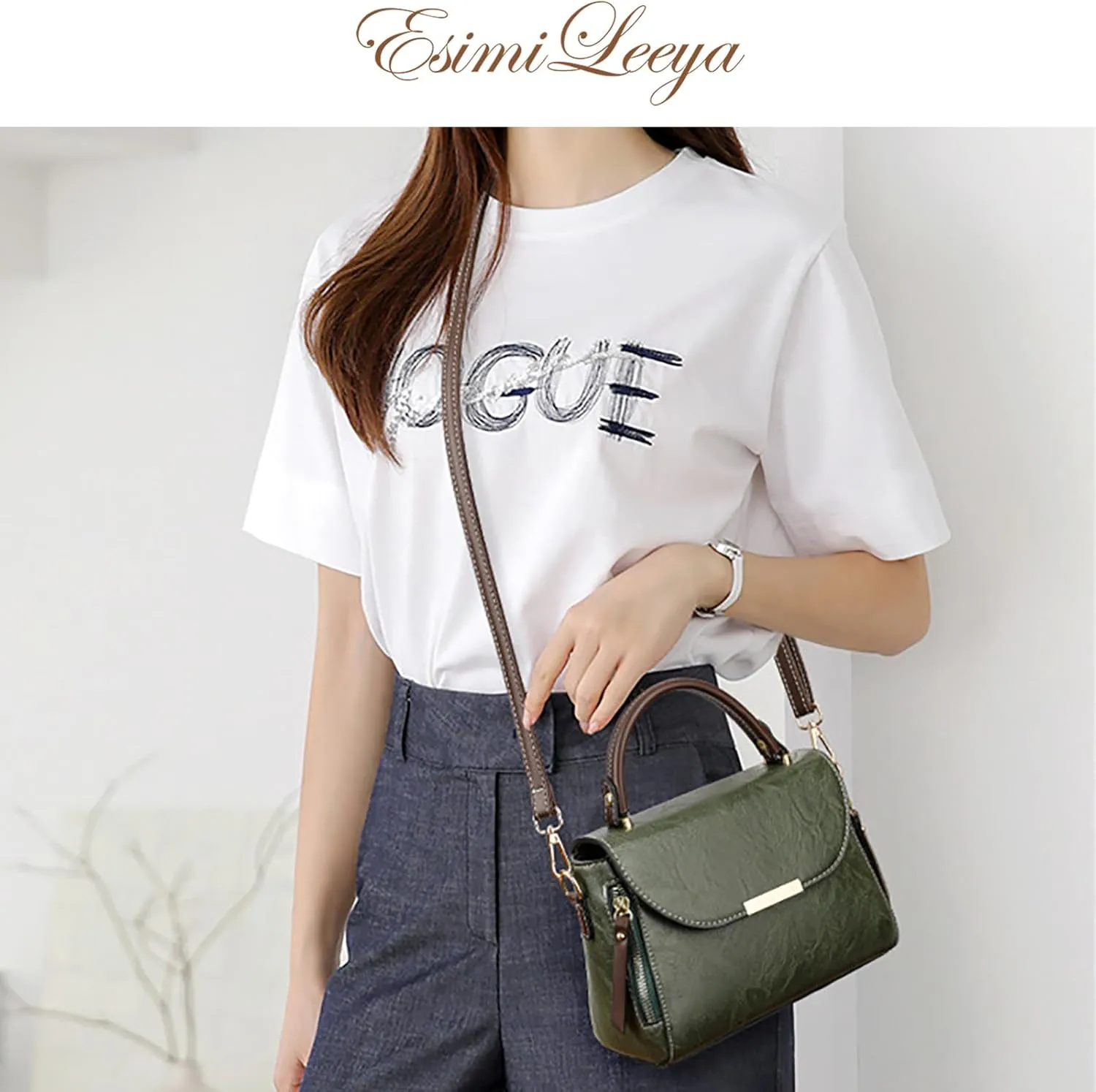 Small Satchel Purses for Women with Top Handle Women's Crossbody Shoulder Handbags
