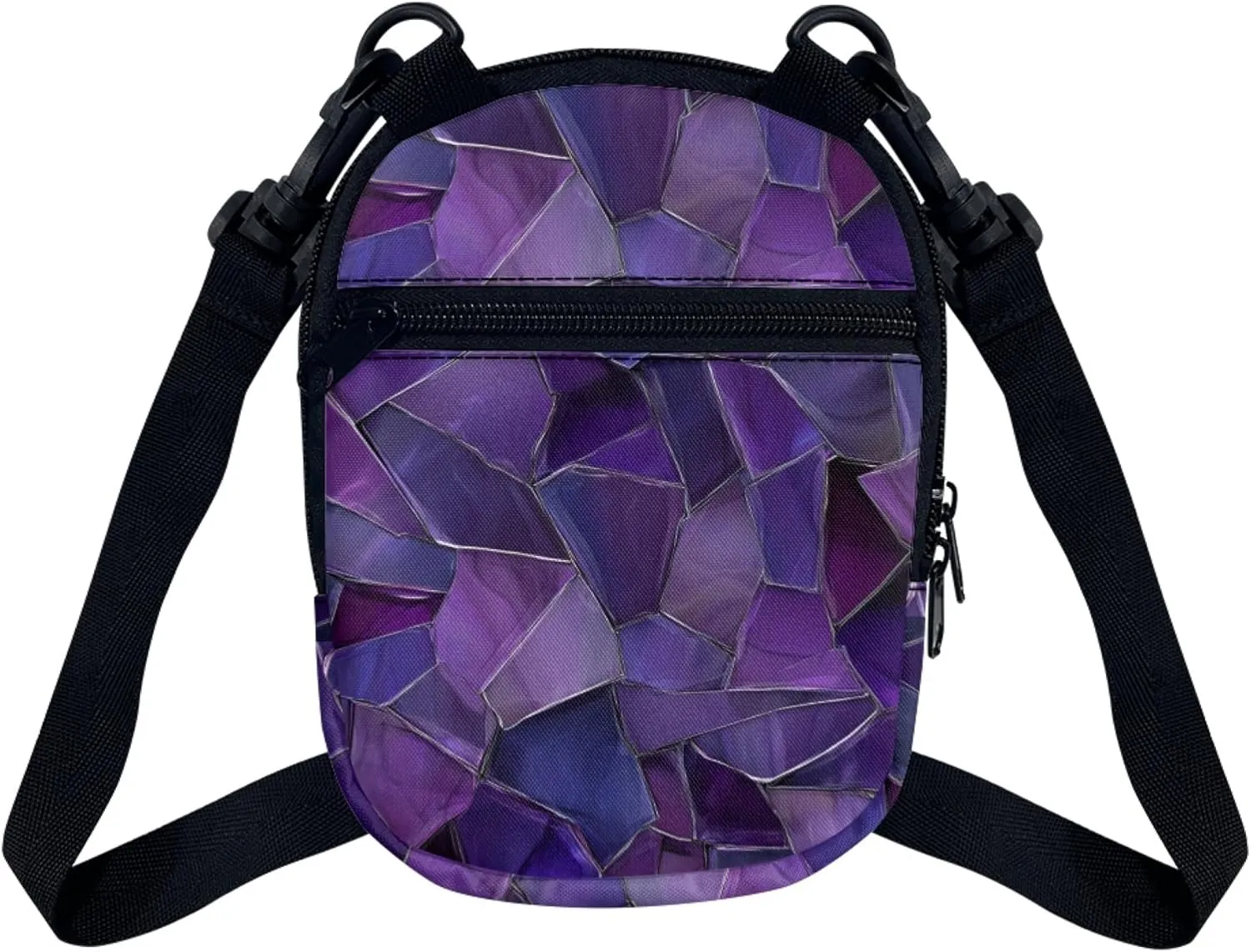 Small Shoulder Messenger Bags for Women Travel Crossbody Bag with Zipper Closure Wallet Bag Keys Coin Purse