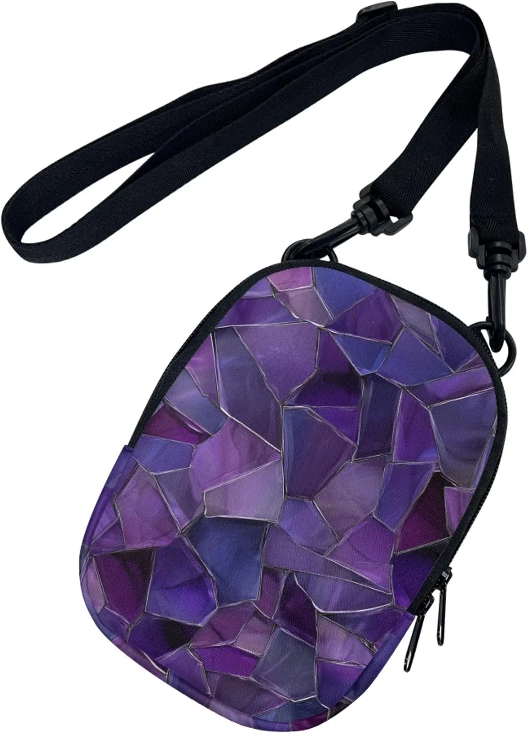 Small Shoulder Messenger Bags for Women Travel Crossbody Bag with Zipper Closure Wallet Bag Keys Coin Purse