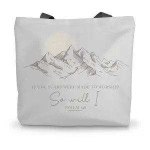 So will I Canvas Tote Bag