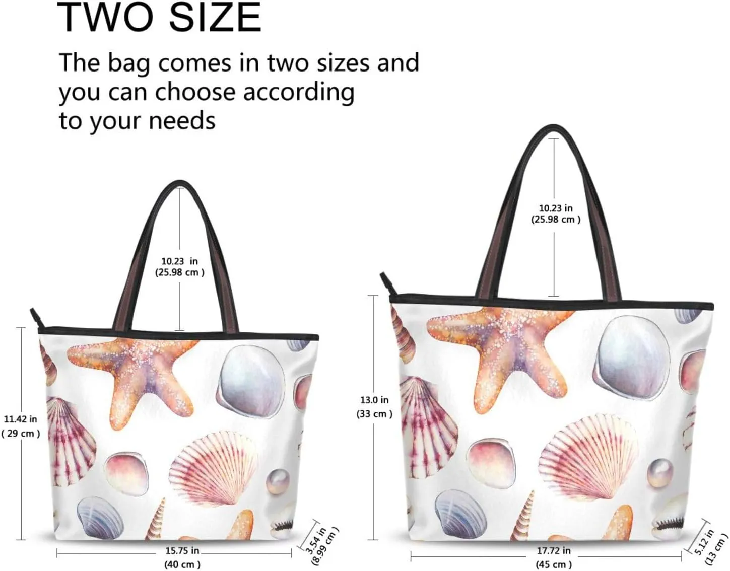 Spacious Ladies Work Bag Organizer Zippered Tote Water-Resistant Shoulder Handbag for Office & Travel