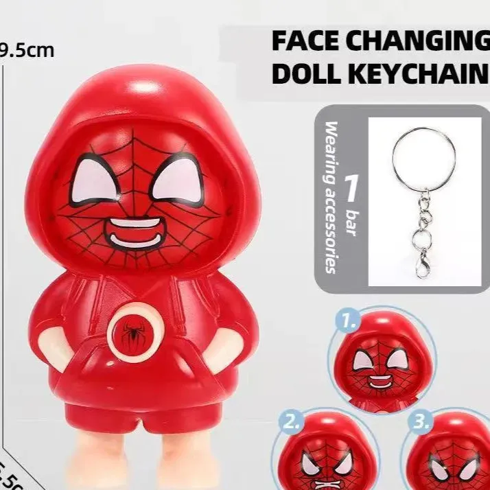 Spiderman Mood Swings Keychain