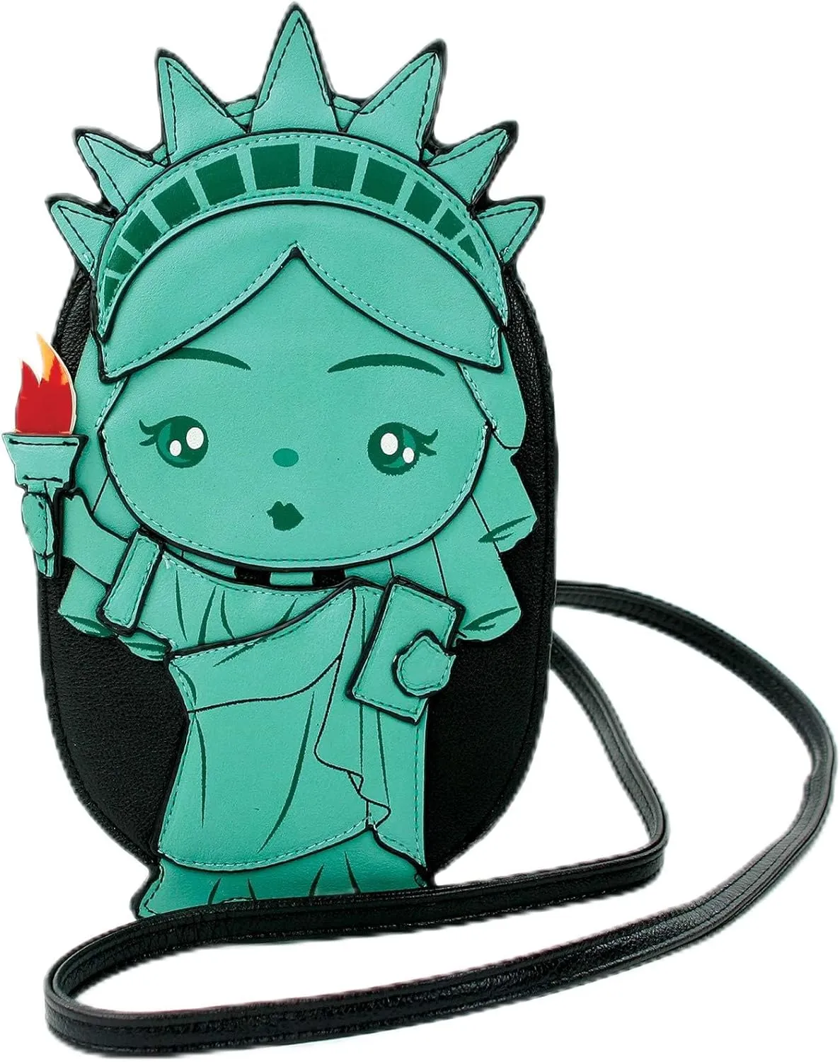 Statue of Liberty Cross Body Bag in Vinyl
