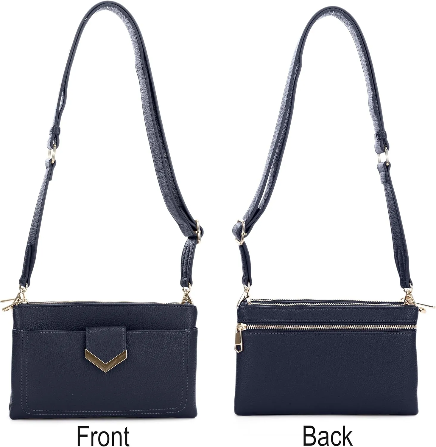 Stylish Multi-Compartment Crossbody Bag – Perfect for Travel, Work, Daily Use, with Adjustable Strap & Secure Storage