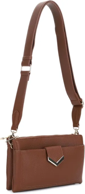 Stylish Multi-Compartment Crossbody Bag – Perfect for Travel, Work, Daily Use, with Adjustable Strap & Secure Storage