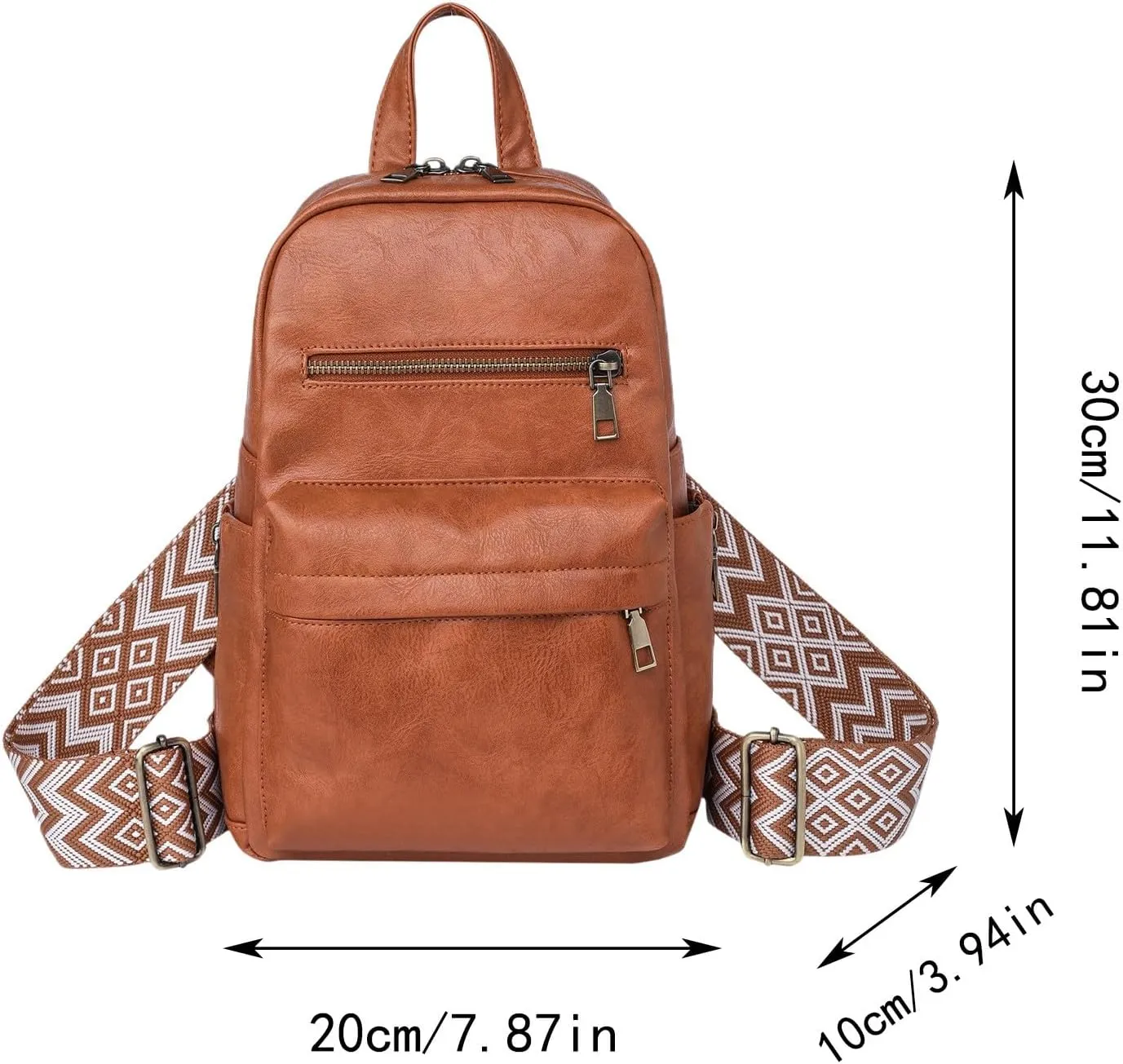 Summer New Women's Bag Fashion Retro Solid s' Backpack Variable Chest Bag Electrostatic Sprayer (Grey, One Size)