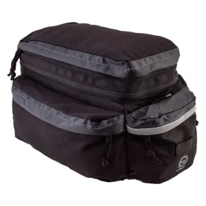 Sunlite Utili-T Rackbag II Expandable Velcro Straps 14.5x9.5x8` 1196 c.i. Black/Grey