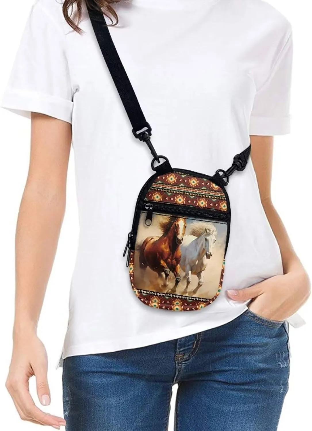 Suobstales Small Crossbody Bags for Men Casual Shoulder Bag Chest Bag Youth Messenger Bag Purses and Bags